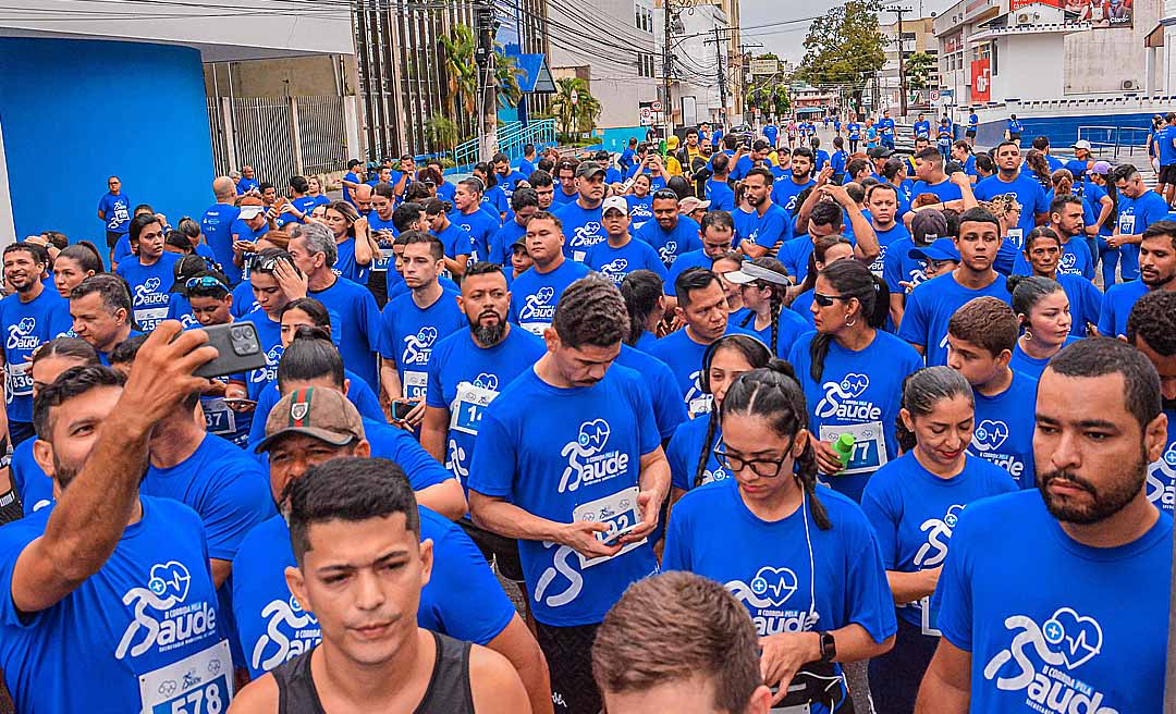 II Corrida pela Saúde reúne mais de 1.000 pessoas e consolida evento como sucesso em Rio Branco