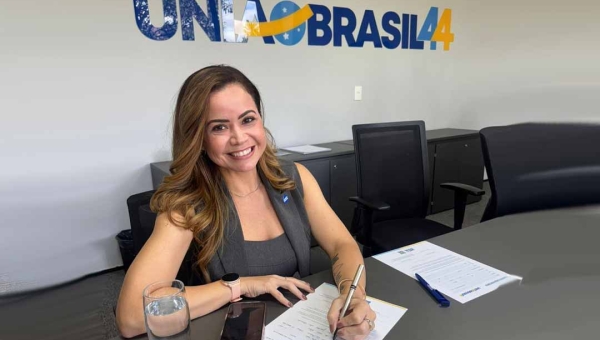 Michelle Melo se filia ao União Brasil e passa a integrar novo grupo político no Acre