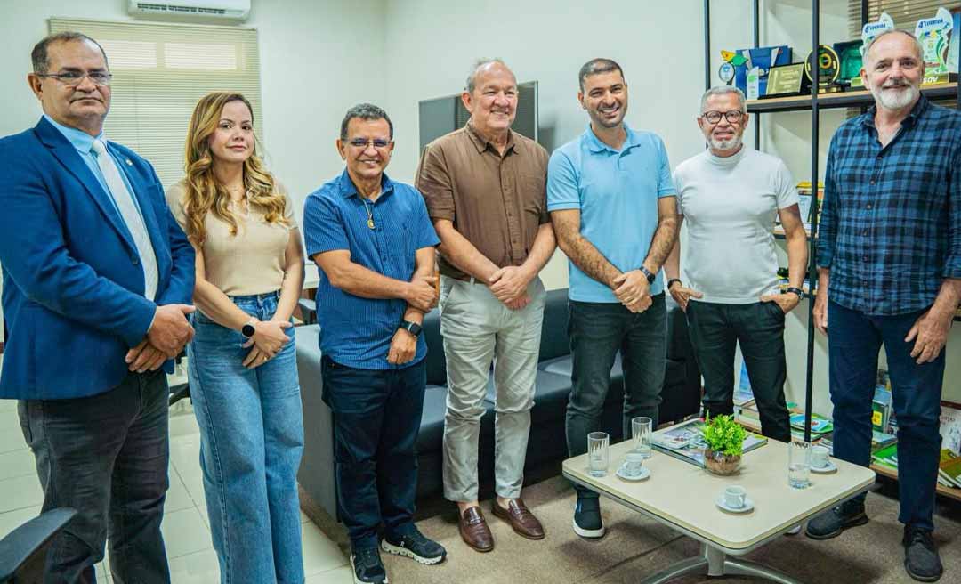 Executivo e Legislativo fortalecem agenda de projetos para 2026 no Acre