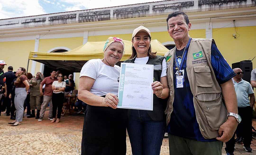 Governadora Mailza autoriza início da 2ª etapa das obras de urbanização do Calçadão do Mercado Velho em Rio Branco
