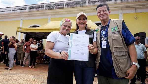 Governadora Mailza autoriza início da 2ª etapa das obras de urbanização do Calçadão do Mercado Velho em Rio Branco
