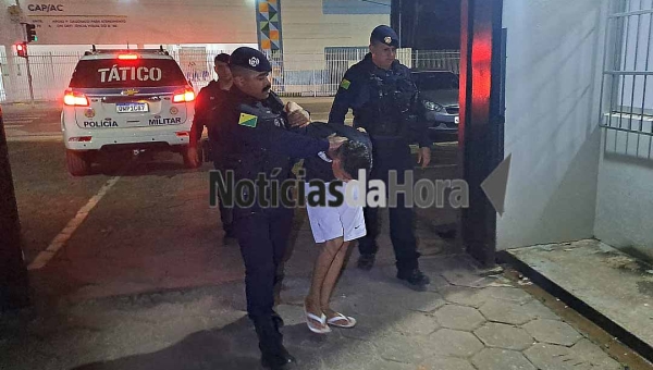 “Novato” é preso com drogas prontas para venda em área dominada pelo tráfico em Rio Branco