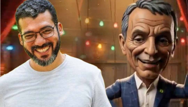 Vereador André Kamai usa vídeo criado por IA para criticar, de forma direta, o senador Márcio Bittar