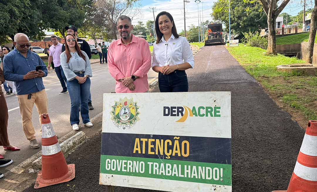 Mailza vistoria obras de revitalização do Parque da Maternidade e promete mais segurança e quiosques recuperados no local
