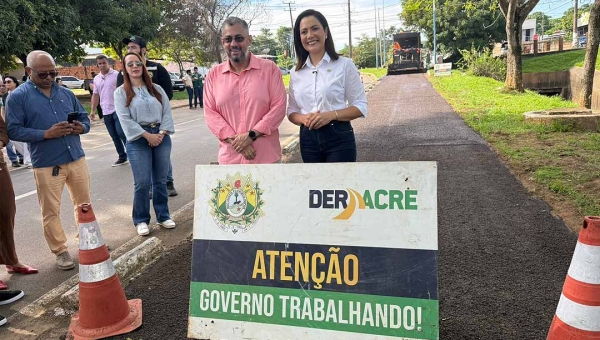Mailza vistoria obras de revitalização do Parque da Maternidade e promete mais segurança e quiosques recuperados no local