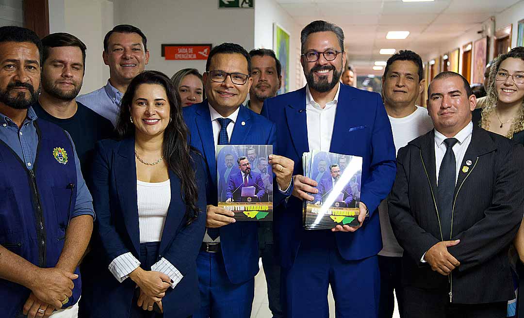 Tadeu Hassem recebe senador Alan Rick com café da manhã na Aleac e destaca união e força do Republicanos