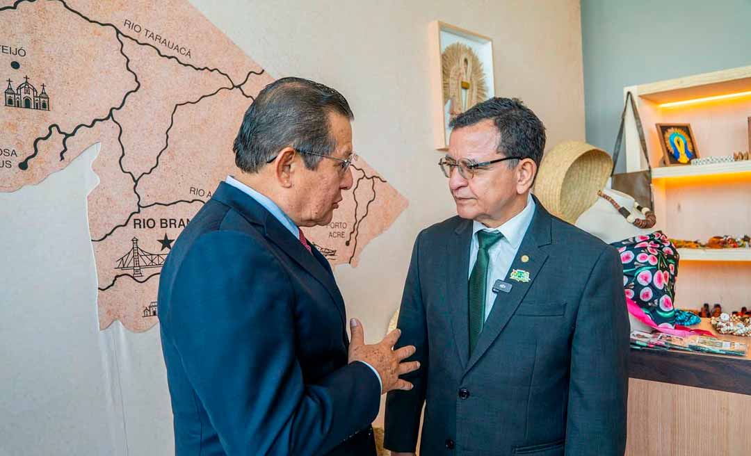 Gonzaga destaca negócios feitos entre Acre e Peru durante evento no RJ e comemora vinda de investidores ao estado