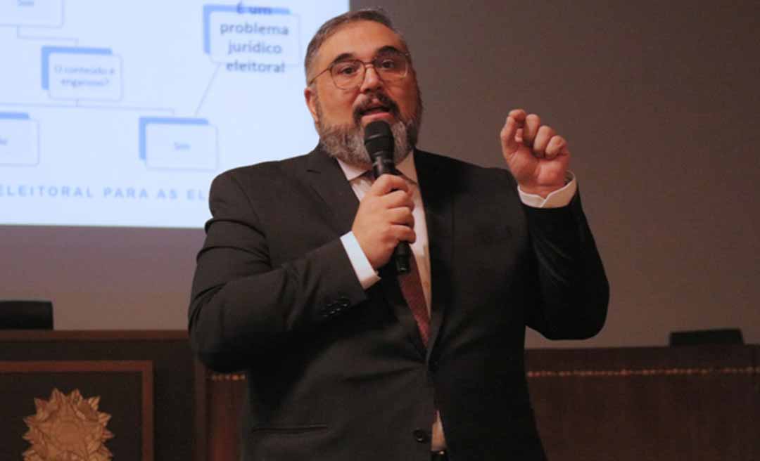 Diogo Rais debate desinformação como um dos maiores desafios das Eleições 2026 no TRE-AC