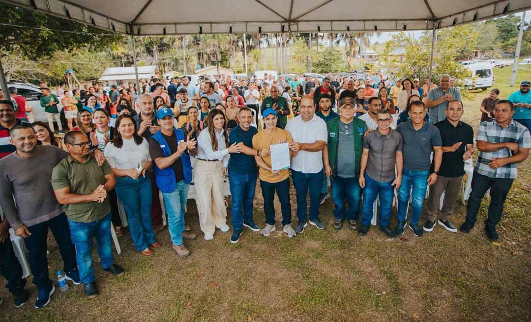 Zequinha Lima vai asfaltar ramal do Pentecostes em Cruzeiro do Sul