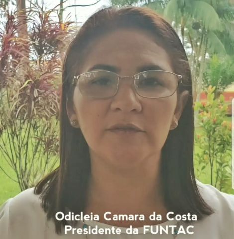 Odicleia Presidente da FUNTAC